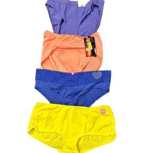 PINK, Cabernet & TC Edge Panties SET OF 4